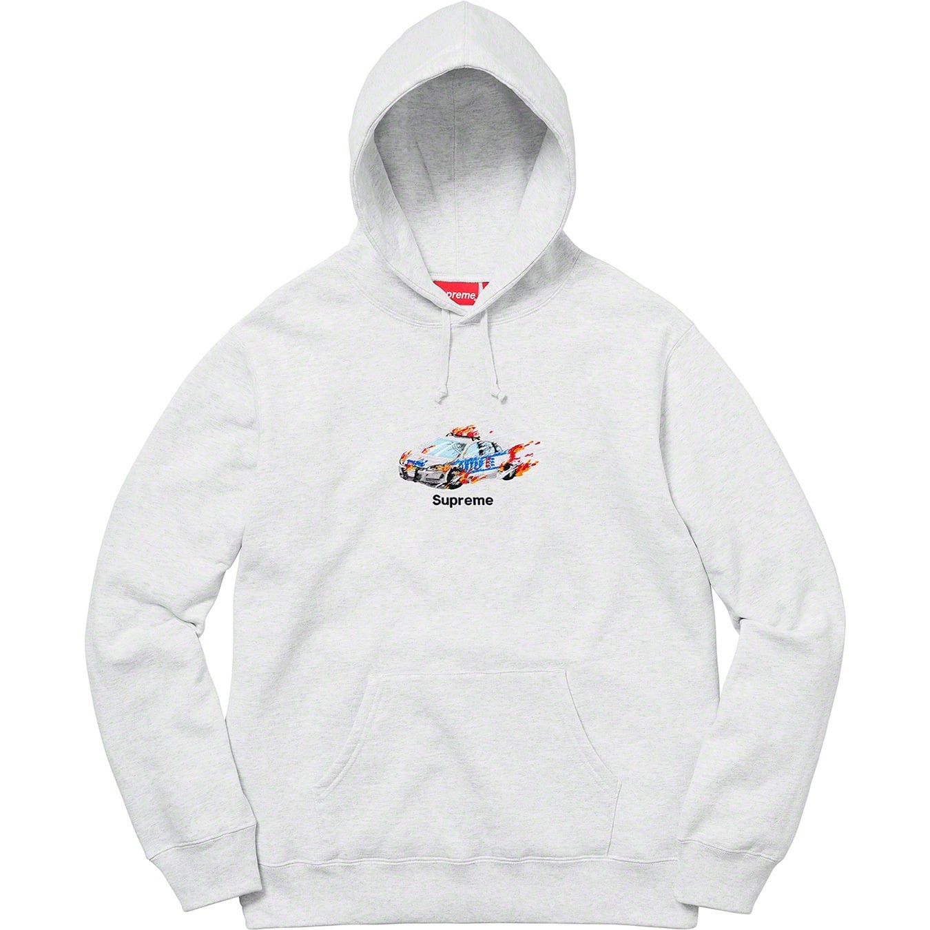 Cop Car Hooded Sweatshirt view 5
